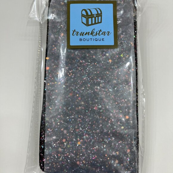 Leopard Print Tote & Black Glitter Sparkly Puffy Wallet - Combo - Special - NWT - Picture 11 of 13